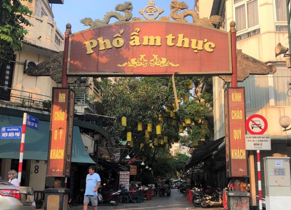 Hoang Cuong Hotel 15 Nguyen Thai Hoc Hanói Exterior foto